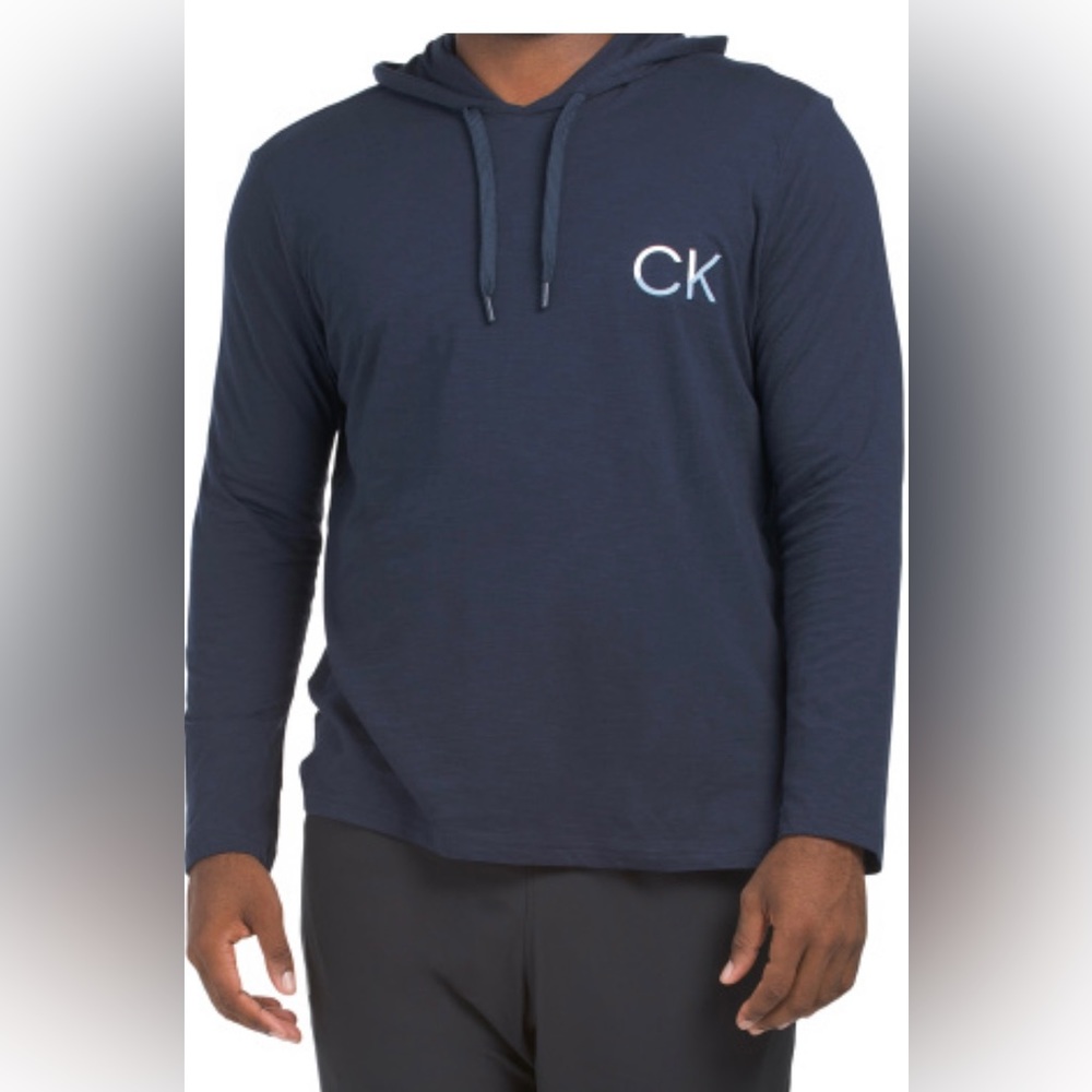Blue Calvin Klein T-Shirt Hoodie